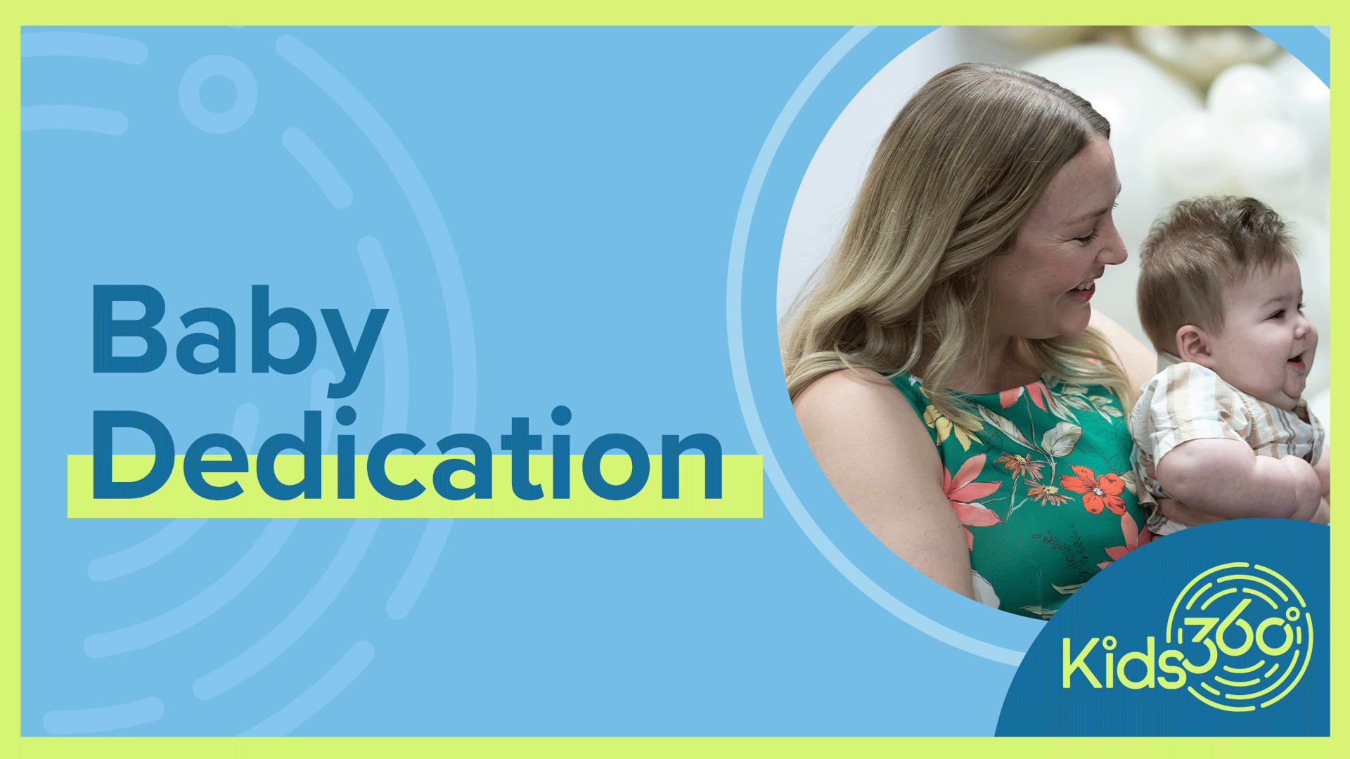 Baby Dedication Celebration